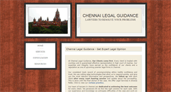 Desktop Screenshot of chennailegalguidance.com